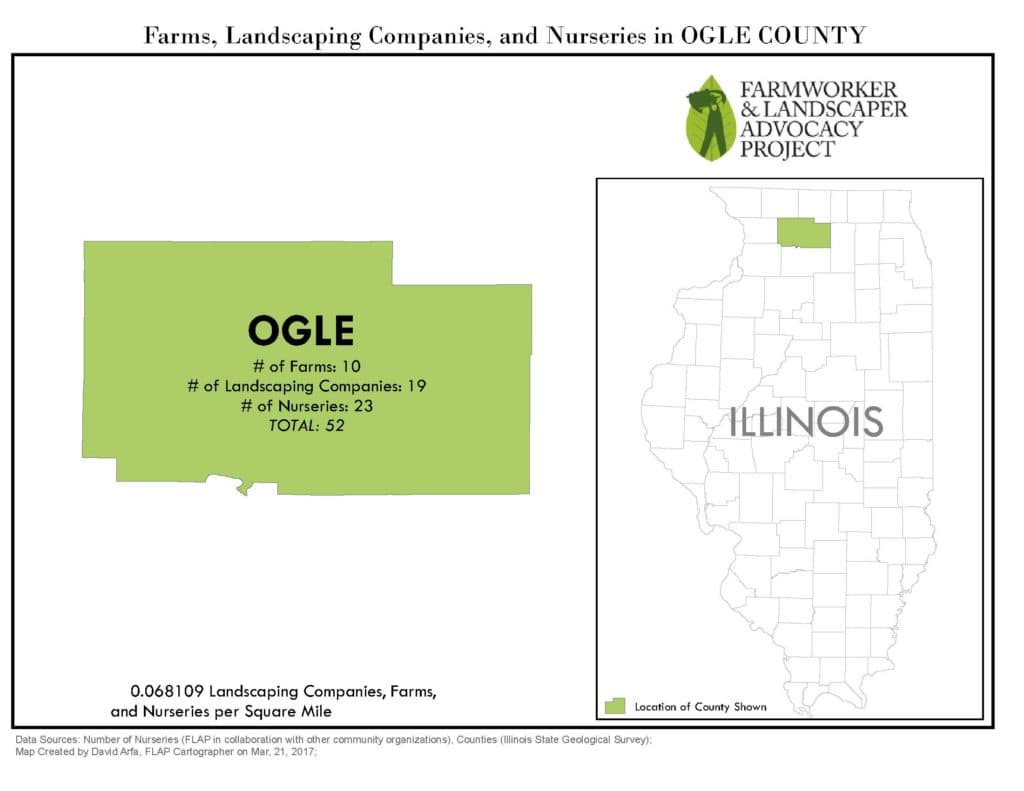 Map of Ogle County
